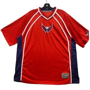 Washington Capitals Jersey Mens 2XL NHL Hockey Exclusive Athletic‎ Athleisure